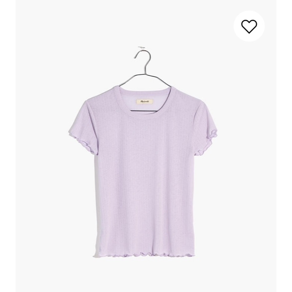 NWOT Madewell Sheer Summer Baby Tee